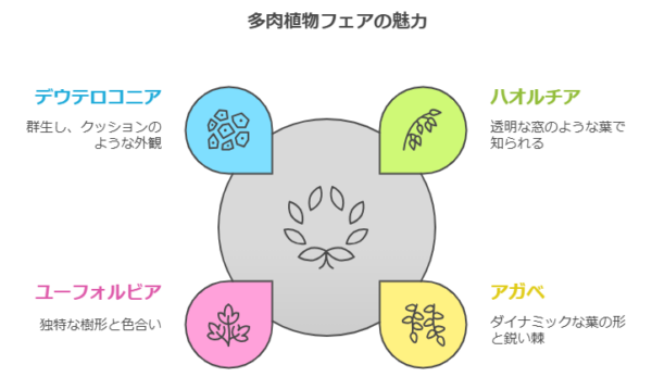 多肉植物フェアの魅力商品