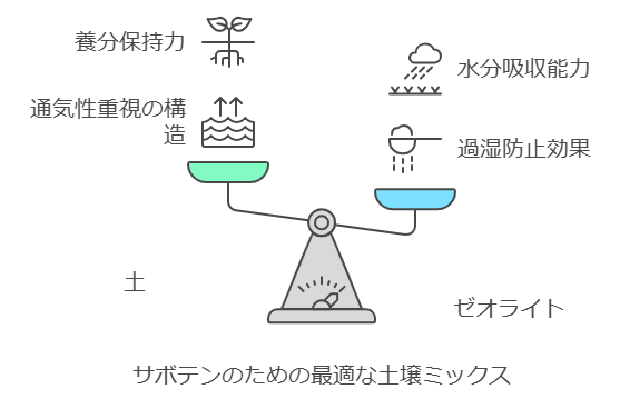 サボテンのための最適な土壌リミックス