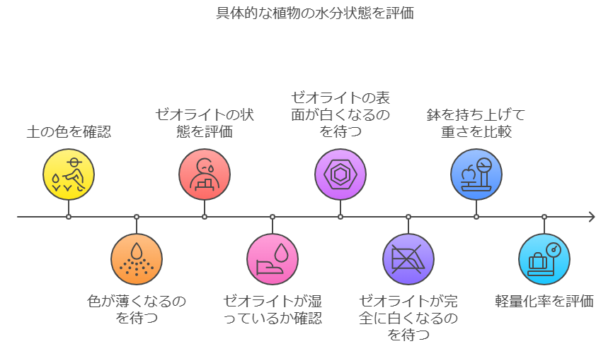 具体的な水分評価